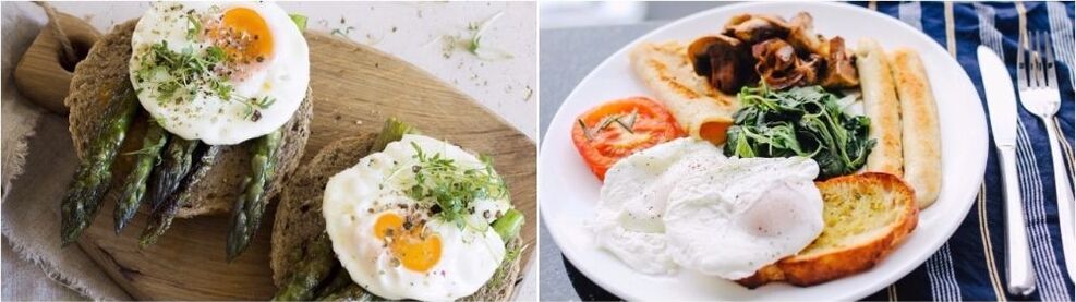 Otlu çırpılmış yumurta erkeğin gücünü artırır